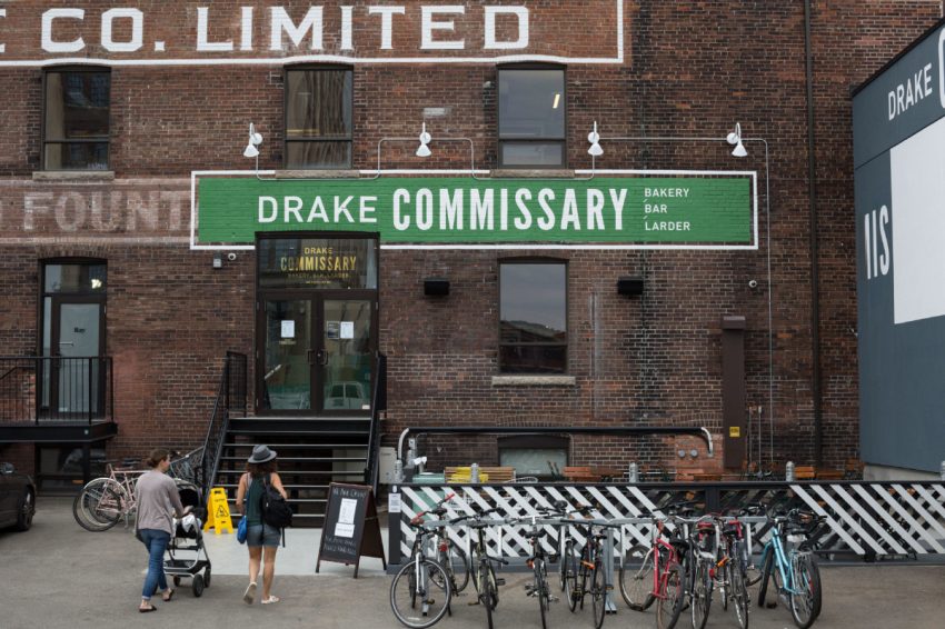 Parking is tight, so Drake Commissary visitors should consider biking or taking the TTC. (NICK KOZAK) 